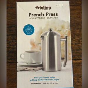 Frieling French press insulated coffee maker